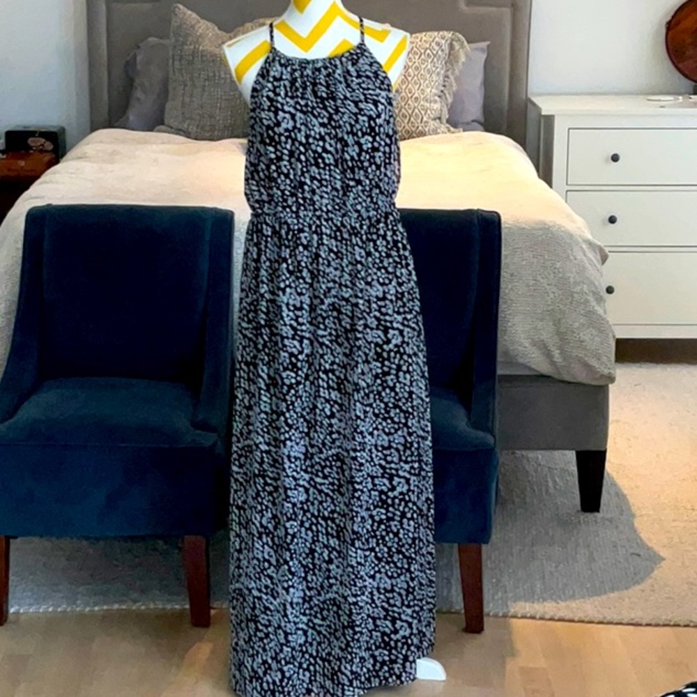 Lane Bryant chiffon maxi dress